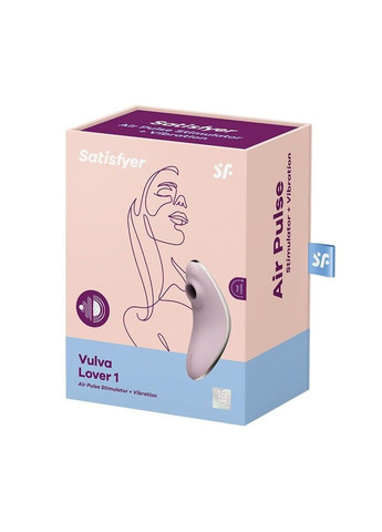 Вакуумний вібратор Vulva Lover 1 Violet Satisfyer (315497923)
