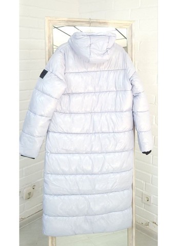 Сіро-голубий зимній Пуховик Superdry