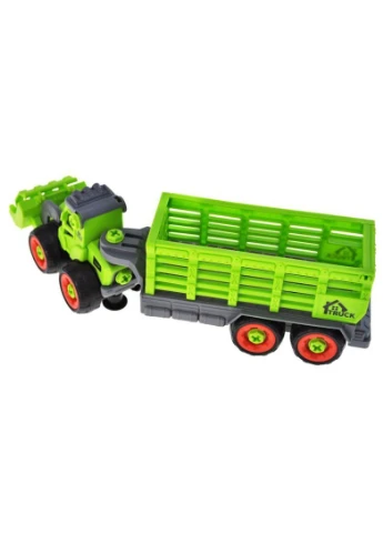 Трактор конструктор CXL900-110A в коробке р.33x8,5x12,5 см YG Toys (389888096)