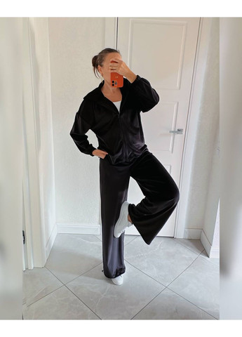 Женский спортивный костюм из велюра с капюшоном — замеры в описании. GD/GL Модний простір (364965415)