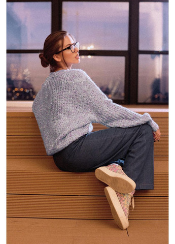 Блакитний демісезонний джемпер 6647.5024 Seventeen