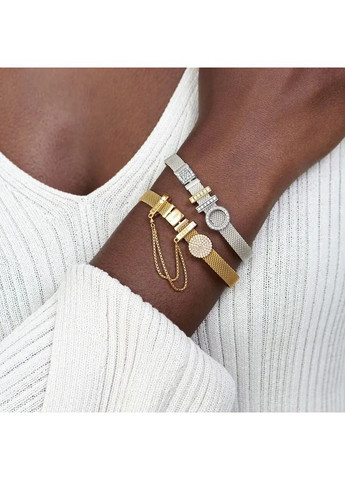 Срібний браслет Пандора Reflexions Pave 599166C01 Kabluchka (355345629)