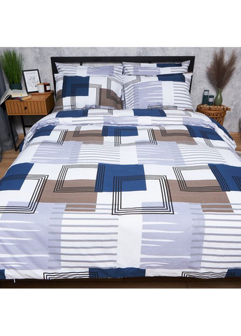 Комплект постельного белья Бязь Gold Люкс «» King Size 220x240 наволочки 2х50х70 (MS-820006021) Moon&Star Bold Lines (356114731)