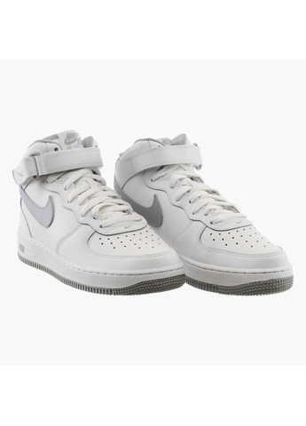 Кроссовки женские Air Force 1 Mid (Gs) (DH2933-101) Nike белые демисезоны (370780593)