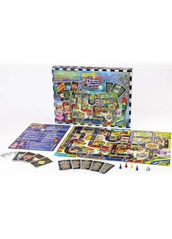 Дитяча настільна гра «Правила дорожнього руху» Danko Toys (311216722)