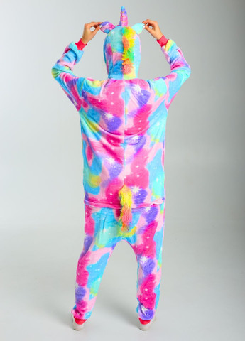 Кігурумі піжама Єдиноріг Іскорка для дівчаток рожевий теплий комбінезон плюшевий Lalapka (373064539)