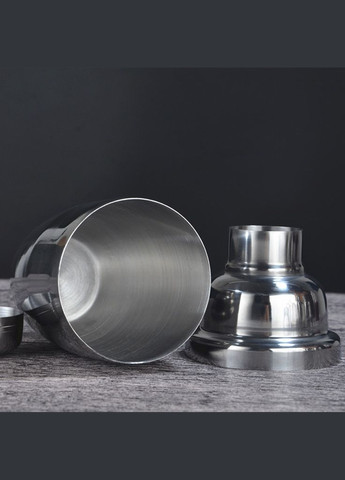 Коблер Шейкер для приготування коктейлів з нержавіючої сталі Барний шейкер 550 мл (М2130136) Poly Steel (301021280)