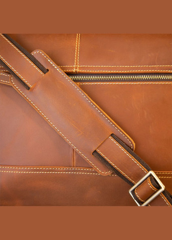 Сумка матова чоловіча почтальонка 20399 Руда Vintage (329149159)