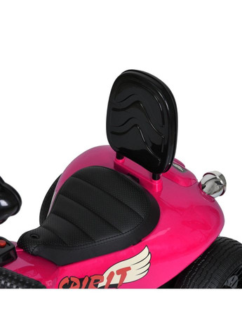 Детский электромобиль мотоцикл до 30 кг для девочек с двумя моторами и аккумулятором электромобиль для развлечений Bambi Racer (368756073)