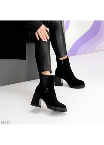 Черные зимняя ботильоны lessi Helen