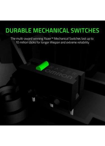 Игровая мышь DeathAdder Essential черная, оптический сенсор 6400 DPI, 5 программируемых кнопок, эргономичный дизайн Razer (354827662)