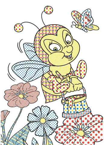 Чарівні водяні розмальовки. Комахи Кристал Бук (370077825)