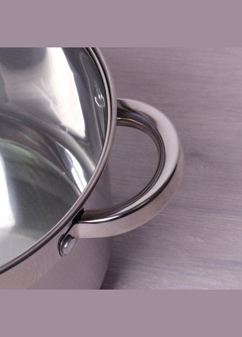 Кастрюля Mystery 3.5л со стеклянной крышкой Kamille (372171196)