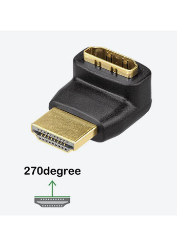 Адаптер VCELINK HDMI 270 градусів No Brand (351371714)