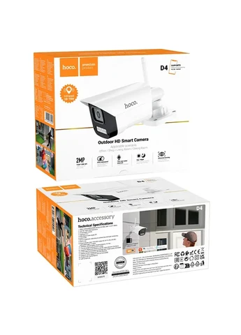 IP-камера D4 Outdoor gun-type HD camera (EU) (6942007635585) Hoco (404200679)