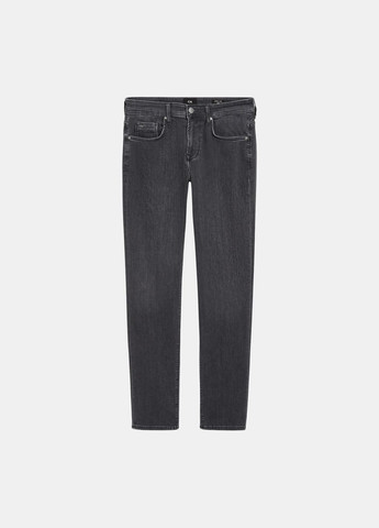Серые демисезонные джинсы slim fit C&A