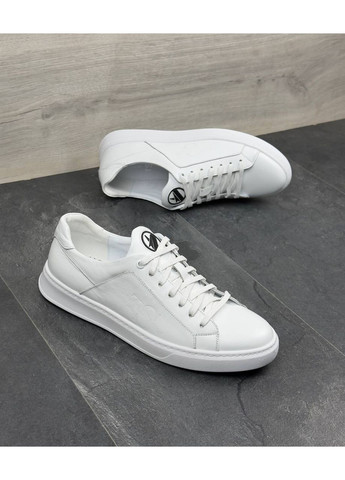 Белые полуботинки кожаные tsevo, верх и внутри натуральная кожа Україна