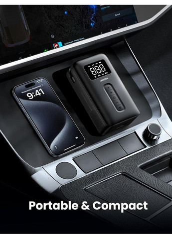 Автомобильный насос Portable Tire Inflator Ugreen (361239119)