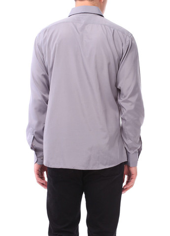 Серая повседневный рубашка однотонная Aldo & Co