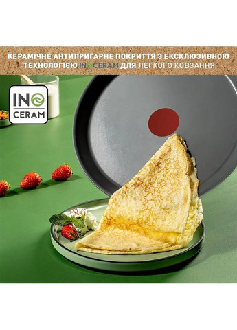 Сковорода для млинців Renewal 25 см Grey (C4283873) Tefal (307626499)