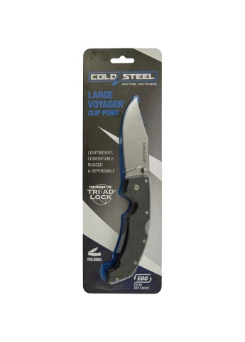 Нож Voyager Large Clip Point, блистер Cold Steel (385892602)