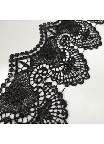 (1 метр) Мереживо макраме Sindtex 11 см колір - чорний (38м-D2222901-3) Plus-plus (352746192)