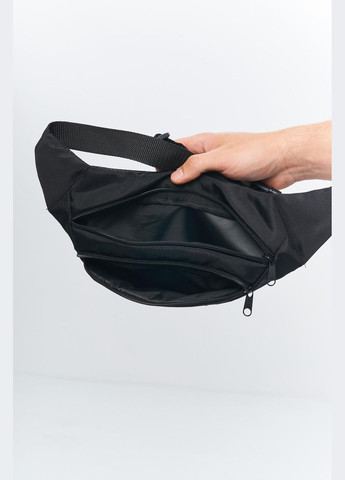 Поясные сумки бананка унисекс спортивная сумка на пояс барыжка стильная черная, белое лого No Brand (338930874)