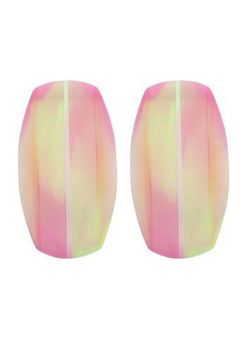 Силиконовые подкладки под бретели бюстгальтера. Желто-розовый неон No Brand (337347167)