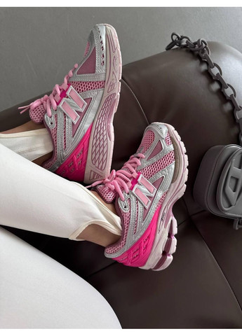 КРОССОВКИ ЖЕНСКИЕ NEW BALANCE 1906R PINK SILVER НЬЮ БЕЛАНС 1906R No Brand розовые демисезоны (368888044)