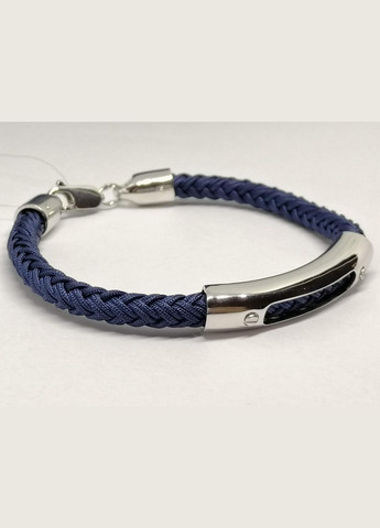 Браслет из текстиля с серебряными вставками. 905-01134 17 Qvaliz (275935116)