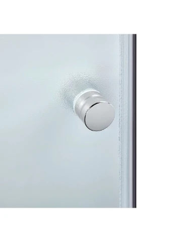 Latwa SC80x80.SAT.MID.FR Душова кабіна напівкругла, скло Frost 4 мм + Душовий піддон KAPIELKA ST80x80x26, з панеллю LIDZ (400827213)