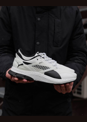 Черно-белые демисезонные кроссовки мужские No Brand