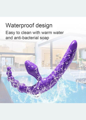 ЕКСКЛЮЗИВ страпон для секс-ігор жіночий та чоловічий якісний силіконовий No Brand (311223254)