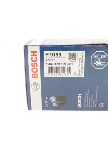 Фильтр масляный двигателя OPEL 1.7 CDTI, DTI 16V (пр-во ) 1457429199 Bosch (366192261)