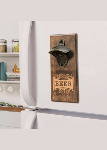 Відкривачка для пляшок "Professional beer tester" (BD-OB-12), світла BeriDari (355372256)