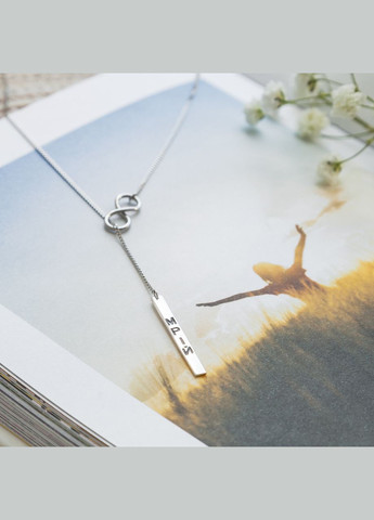 Колье серебряное протяжка МРЕЙ без камней Каштан (342335290)