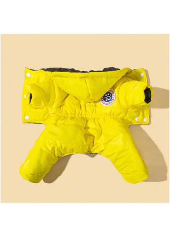 Комбинезон для собак и котов Yellow M желтый A: 27 см B: 34 см C: 28 см 6926 Ecotoys (275395005)