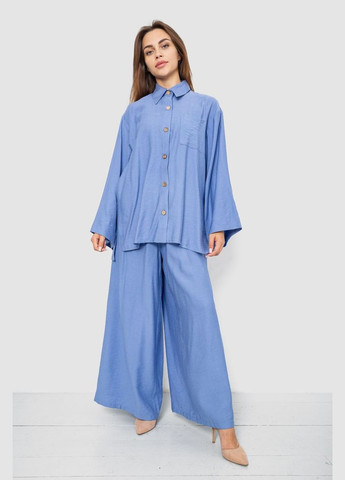 Костюм женский свободного кроя жатка Fashion (346391582)