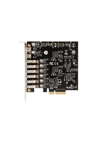 Плата розширення PCIE to USB3.2 Gen2 TYPE-A+C (6+2 порти) ASM3142+VL822 (ECF-PCIEtoUSB013) Frime (315504271)