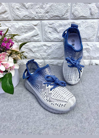 Серо-синие кроссовки для мальчика ВВТ