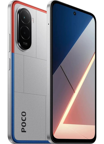 Смартфон Poco M7 4G 6/128GB Chrome Silver_EU Xiaomi (361031921)