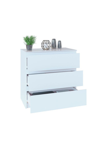 Комод тумба для дома на 3 выдвижных ящика без ручек 804 х 800 х 446 мм Модель Т-2Р No Brand (355412636)