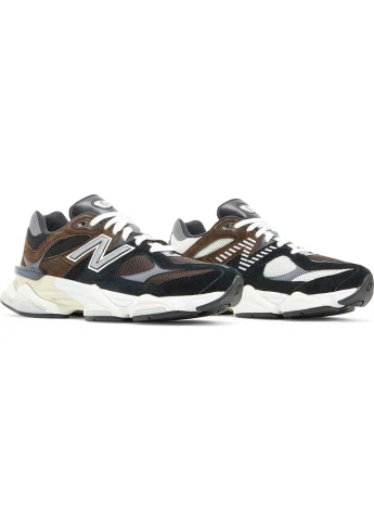 Коричневые кроссовки 9060 marron/noir brown black white - u9060brn 45 - 29 см No Brand