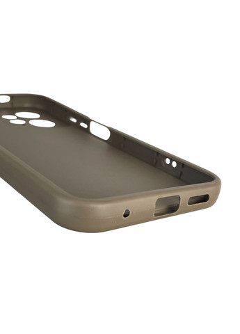 Чохол силіконовий Soft Touch з 3D принтом для Redmi Note 12 4G коричневий (Повний захист камери) Xiaomi (370671511)