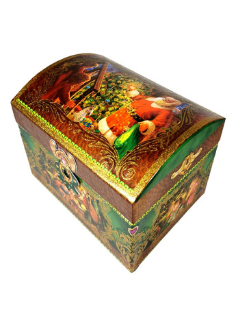 Подарунок №26 "Скриня солодких скарбів", 1,4кг Унікальна цукерка (372656317)