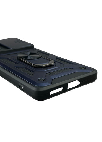 Чехол для G85 бронированный с кольцом-держателем со шторкой на моторола г85 тёмно-синий rg1 Motorola (366022262)