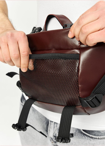 Велика шкіряна поясна сумка бананка DynamicDart Sambag (329294970)