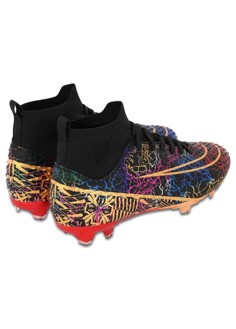 Черные бутсы футбольные с носком 2077-40-45-2 размер SP-Sport