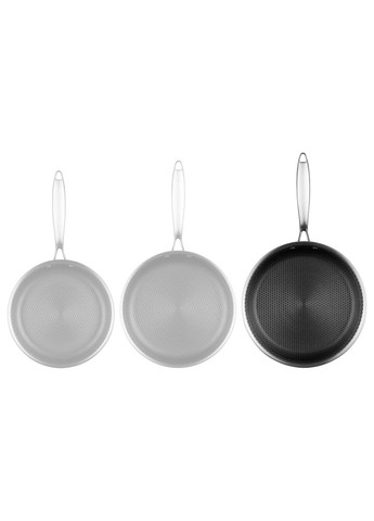 Сковорода Black Mars Avior 28 см нержавіюча сталь AR0728BS Ardesto (363837124)