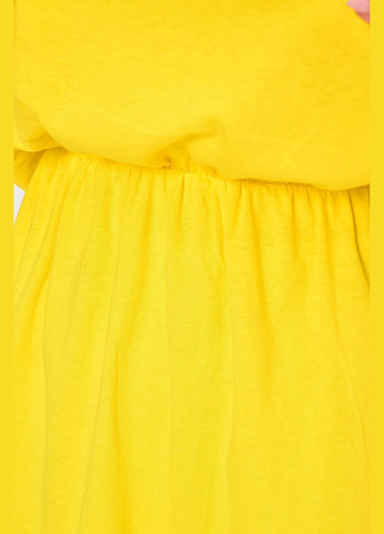 Туніка жіноча однотонна жовтого кольору Let's Shop (334100608)
